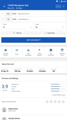 Train Status Ticket Book PNR android App screenshot 5